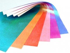 彩虹纸、彩虹膜压纹纸、彩虹膜包装纸