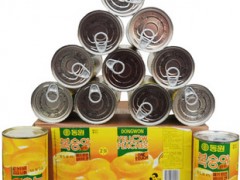 正品果海牌出口韩国黄桃罐头 每箱 12罐