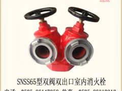 SNSS65双阀双出口室内消火栓，消防器材，闽太消防
