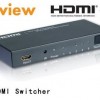 景为 GH501U HDMI切换器1.3b 五进一出
