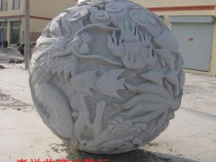 石雕球，园林石雕，石雕球价格，石雕球图片，嘉祥石雕