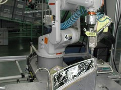 安川yaskawa莫托曼机器人涂胶系统