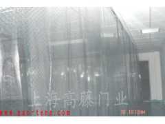 上海高藤门业供应防静电超透明pvc折叠门帘