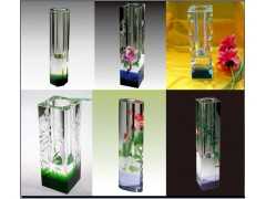 西安水晶晶品 水晶花瓶专业批发定作 水晶价格