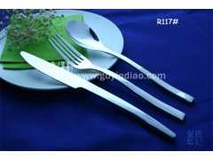 供应银貂德式高档西餐系列德佰利R117系列不锈钢刀叉勺