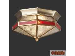 田园欧式吊灯|玻璃焊锡灯|欧式古典全铜卧室灯