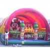 广州充气跳跳床东莞充气城堡在充气趣味玩具充气垫水池充气滚筒球