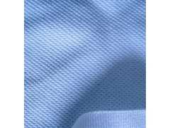 采用20s×10s全棉纱为原料制成的华夫格针织布
