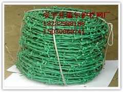 刺绳围栏 刺绳防护网 刺绳柱子 生产刺绳的厂家