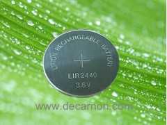LIR2440锂离子扣式充电电池