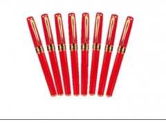 西安红瓷笔生产 定做 制作厂家