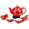 西安红瓷茶具生产 定做 制作厂家