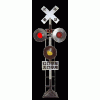 严格按铁路信号设计规范设计，出故障白灯自动熄灭的道口信号机