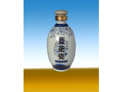 供应景德镇陶瓷酒具，陶瓷酒瓶，青花陶瓷酒具，中国红陶瓷酒瓶