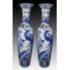青花陶瓷大花瓶，商务礼品瓷，定制陶瓷大花瓶,景德镇最好花瓶