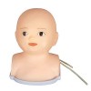 高级婴儿头部综合静脉穿刺模型,小儿护理操作模具