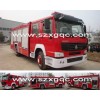 重汽豪泺8吨消防车价格/配置
