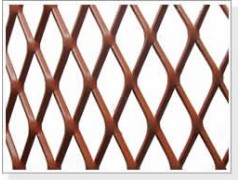 西安喷塑钢板网    菱形钢板网     铁板拉伸网