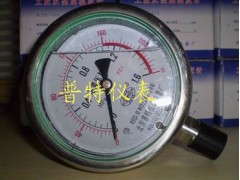 YTH100F不锈钢耐震压力表 YTH-60耐震压力表