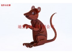 江西宜春市立体拼图老鼠模型|益智玩具商品店批发