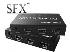 1x2 HDMI 分配器一进二出生产厂家