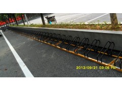 广州大学自行车架 桂丰不锈钢螺旋式自行车停车架