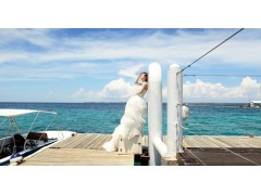 巴厘岛/马尔代夫境外旅游婚纱摄影 唯美海景，超值享受