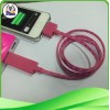 iphone4/4S发光数据线|深圳发光USB数据线批发厂家