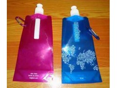 供应美国vapur水袋，环保折叠软性水袋/专业生产，价格便宜