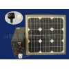 西北/新疆现货供应25W便携式太阳能发电系统