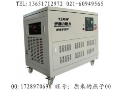 供应12kw汽油发电机_低噪音燃气发电机图1
