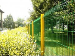 胜威套型柱护栏网、防护网