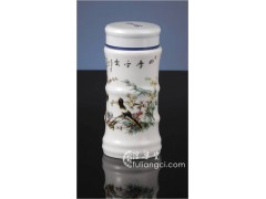 陶瓷保温杯 陶瓷双层杯 北京陶瓷杯定做 批发025