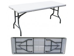 塑料折叠桌 塑料餐桌 折叠长桌 塑料折叠长桌 折叠餐桌