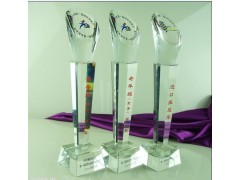 水晶奖杯，北京水晶奖杯，水晶工艺品，奖杯摆件，创意设计礼品