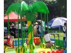 儿童游艺设施充气玩具儿童秋千租赁快乐椰子树出租