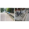 陕西省普遍使用螺旋式自行车停车架