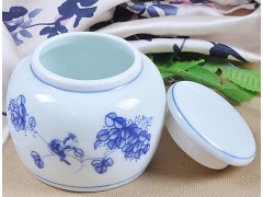茶叶罐 封密罐 保鲜罐 青花瓷 来样制定