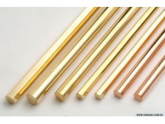 供应国标环保铜棒材 H68六角黄铜棒