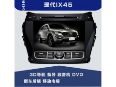 现代新胜达IX45汽车DVD导航仪
