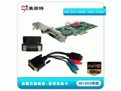 SDI/HDMI/DVI/VGA/色差/AV高清万能采集卡