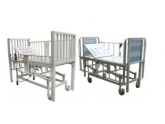 手动单摇儿童护理床 平板儿童护理床