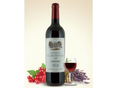 法国波尔多 原瓶原装进口 圣克莱尔城堡干红葡萄酒2009