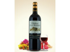 法国波尔多 原瓶原装进口 罗塞桥城堡干红葡萄酒2009