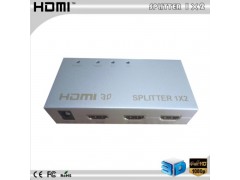 厂家直销一分二HDMI分配器1.4版,支持3D