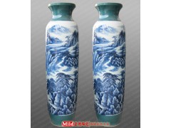 中式大花瓶，落地花瓶，景德镇陶瓷花瓶