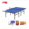 合肥室内乒乓球桌专卖 红双喜乒乓球台T3726
