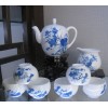 供应定做陶瓷茶具 景德镇茶具套装 青花瓷茶具套装