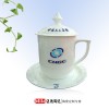 春节订制茶杯礼品套装 青花茶杯 庆典礼品陶瓷茶杯