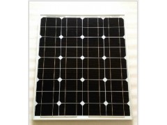 单晶太阳能电池板 太阳能电池组件太阳能路灯板60W太阳能电板